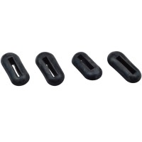 Set rubbertules voor bumpersteunen Fiat 850 N, S, Spider Set rubbertules voor bumpersteunen Fiat 850 N, S, Spider