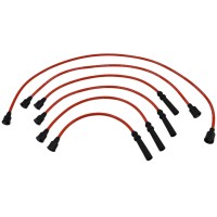 Hoogwaardige bougiekabelset Fiat 124 Spider (71-85) - 8 mm rood Hoogwaardige bougiekabelset Fiat 124 Spider (71-85) - 8 mm rood