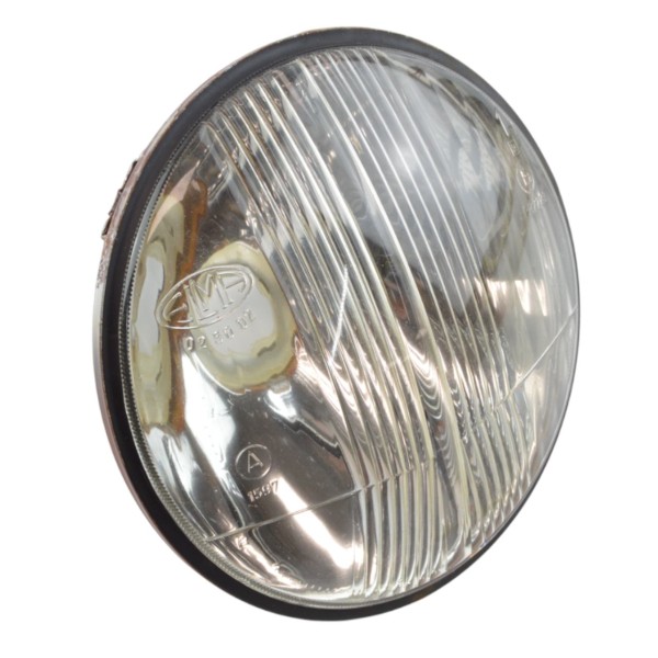 Fari Bilux 5 pollici per abbaglianti con anello di montaggio originale Elma Fiat 124 Special