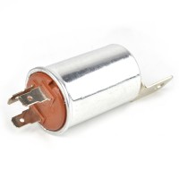 Unidade pisca-pisca / relé indicador / relé de alerta de perigo (redondo) Fiat 124 Spider e outros modelos Unidade pisca-pisca / relé indicador / relé de alerta de perigo (redondo) Fiat 124 Spider e outros modelos