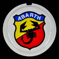 Abarth Horn button emblem sheet metal Abarth Horn button emblem sheet metal