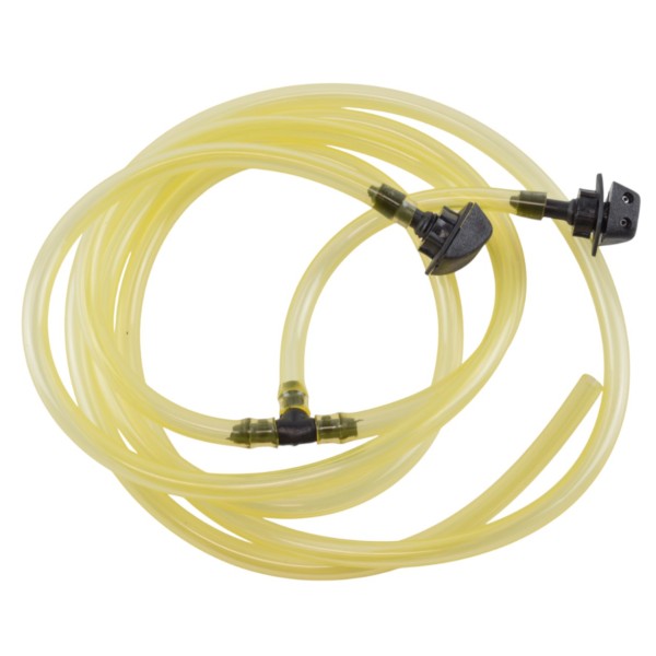 T-piece wiper system with hose and nozzles Fiat 124 Spider