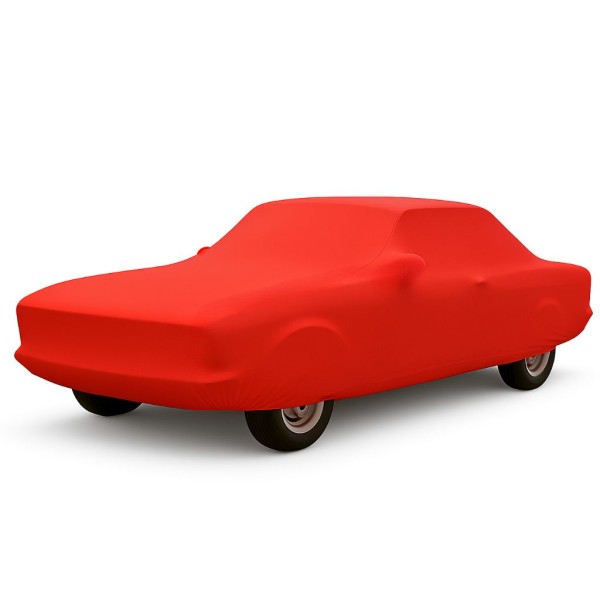 Indoor car cover Fiat 124 Coupé - red