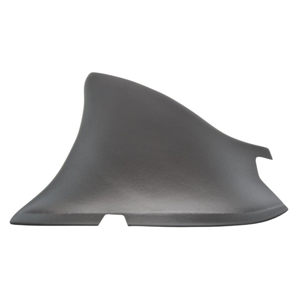 Panel lateral trasero derecho Fiat 124 Spider (77-85) negro con recorte para enrollador de cinturón