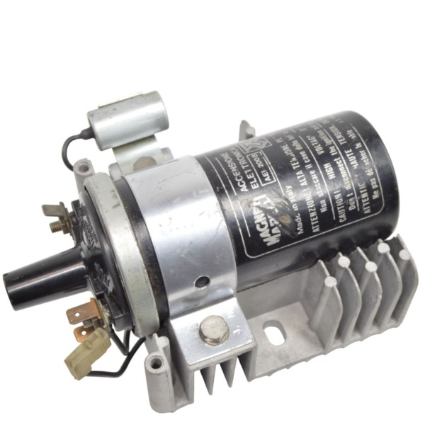 Bobina de ignição 2000 com suporte, módulo e dissipador de calor original Fiat 124 Spider