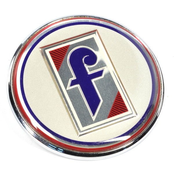 PININFARINA Emblem rund gesteckt original Metall Fiat 124 Spider DS 83-84