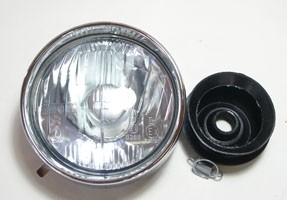 Headlight complete Fiat 500 F/R