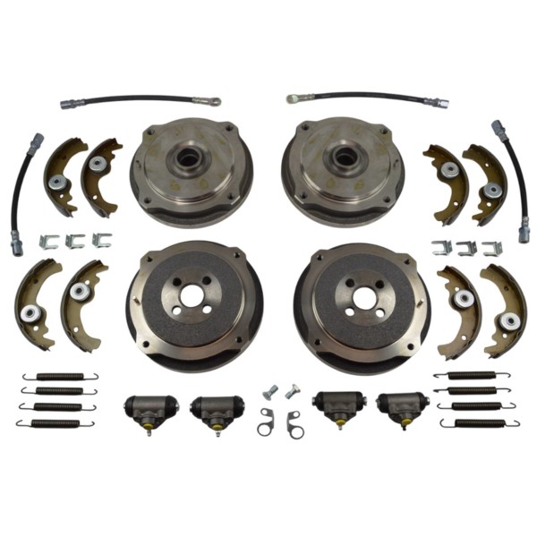 Fiat Kit de freno (delantero y trasero) 500 F-L (a partir del 67)