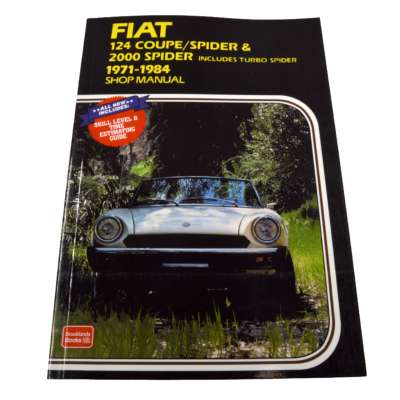 Workshop Manual especially US models Fiat 124 Spider (75-85