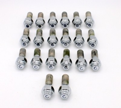 Satz Radbolzen Campagnolo M14 x 1.5 x 30 Fiat Dino (20 Stück)