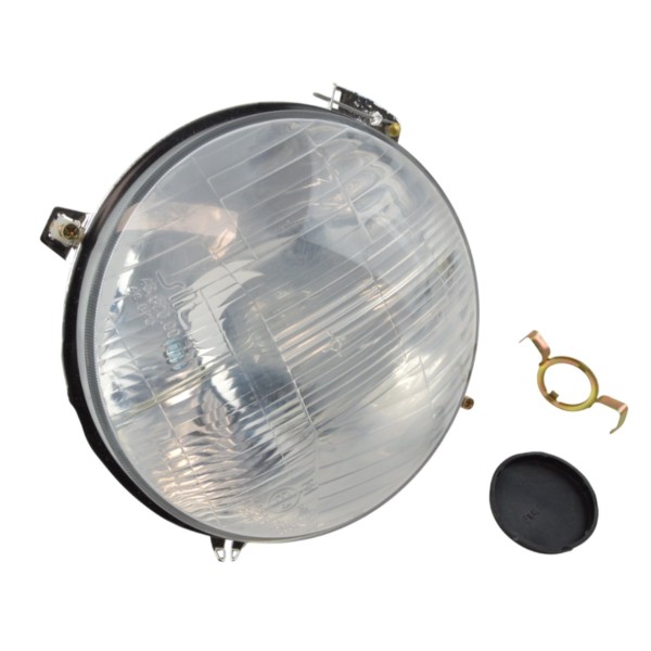 7-inch SILT Bilux headlight with parking light, extended lens, clamp mounting - B-stock