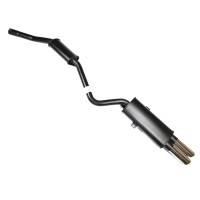 Rear exhaust pipe Abarth Rally CSA 124 Spider Endssilencer Rear exhaust pipe Abarth Rally CSA 124 Spider Endssilencer