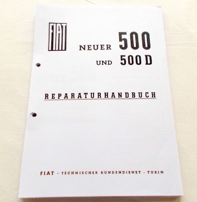 Werkstatthandbuch Fiat 500 N/D/F/R