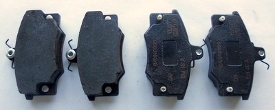 Set of front brake pads Fiat Argenta