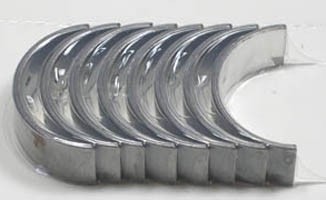 Set di gusci per cuscinetti di biella 3° oversize (0,6 mm) Fiat 600 D, Fiat 850