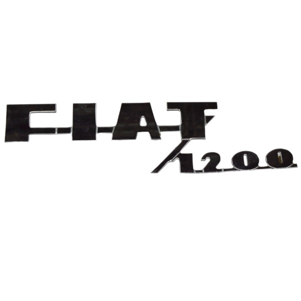 FIAT 1200' lettering