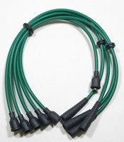 Ignition cable set Fiat 850 N/S/ Coupe green