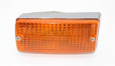 Indicator lamp yellow front Fiat 850 Sport Spider USA - De Tomaso