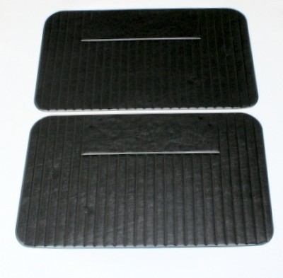 Pair of door panels black Fiat 500 L