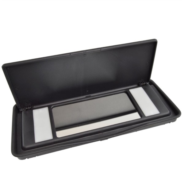 Sun visor set dark blue (with make-up mirrors) Mercedes-Benz R107 560SL