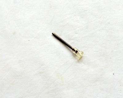 Schraube für Leuchtkappe 43 mm (weiss) Fiat 126-P