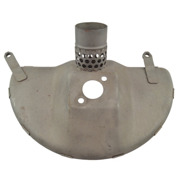 Tôle de protection pour collecteur d'échappement d'occasion Fiat 124 Spider (77-78)