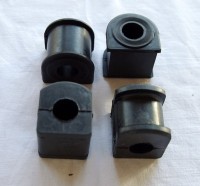 Conjunto de borrachas estabilizadoras dianteiras Fiat 1100 - Fiat 600 D Multipla - Fiat 1200/1500 Cabrio Conjunto de borrachas estabilizadoras dianteiras Fiat 1100 - Fiat 600 D Multipla - Fiat 1200/1500 Cabrio