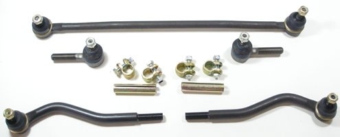 Set of tie rods complete Fiat 850 N/S/ Coupe/Spider