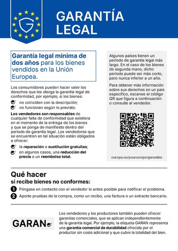 Garantía legal (GARAN)