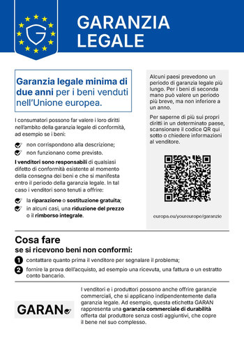 Garanzia legale (GARAN)